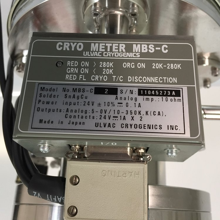 日本ULVAC愛發科低溫熱電偶溫度計MBS-C